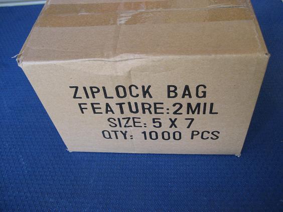(image for) 5x7 2mil clear reclosable bag (1000pcs)
